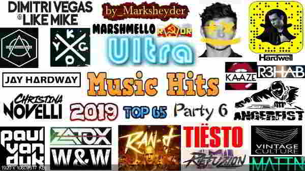Сборник клипов - Ultra Music Hits. Часть 6 [65 шт.] (2019) скачать через торрент