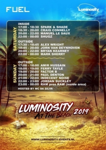 Live - Luminosity At The Beach Beachclub Fuel Bloemendaal Netherlands (2019) скачать через торрент
