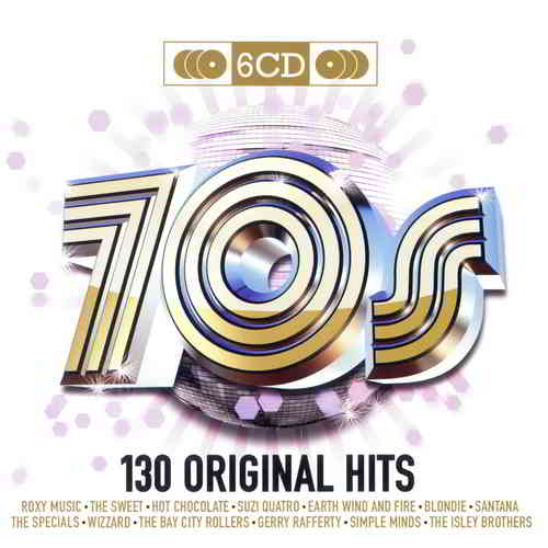70's - 130 Original Hits [6CD] (2019) скачать торрент