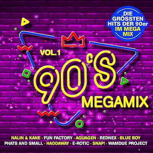 90's Megamix Vol.1: Die Grossten Hits Der 90er Im Megamix [2CD] (2020) скачать через торрент