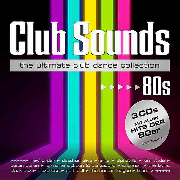 Club Sounds 80s [3CD] (2020) скачать торрент