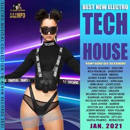 Best New Electro: Tech House Party (2021) скачать через торрент