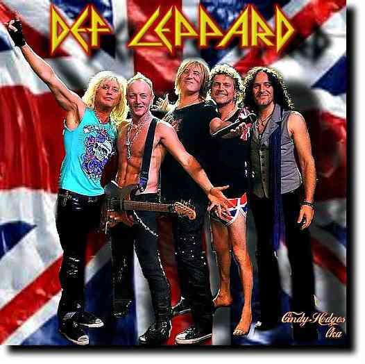 Def Leppard - 23 альбома, 11 синглов, 7 Box-sets, 117 CD