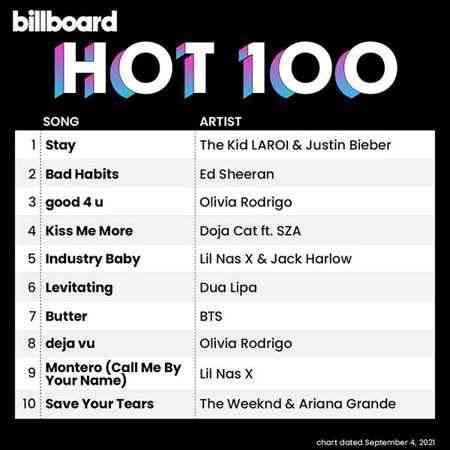 Billboard The Hot 100 [04.09.2021] (2021) торрент