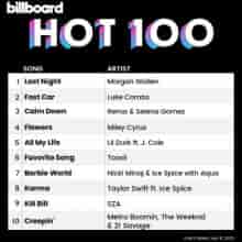 Billboard Hot 100 Singles Chart (08.07) 2023 (2023) скачать торрент