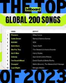 Billboard The Top Global 200 Songs Of 2023 (2023) скачать торрент