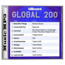 Billboard Global 200 Singles Chart [09.03] 2024 (2024) скачать торрент
