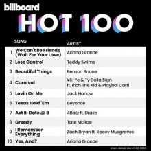 Billboard Hot 100 Singles Chart (23.03) 2024