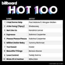 Billboard Hot 100 Singles Chart (06.07) 2024