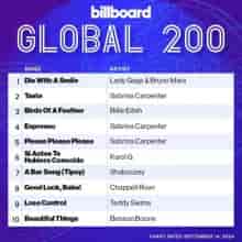 Billboard Global 200 Singles Chart (14.09) 2024