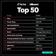 TikTok Billboard Top 50 Singles Chart (09.11) 2024 (2024) скачать торрент