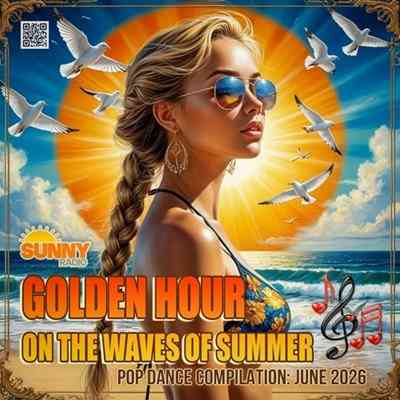Golden Hour On The Waves Of Summer
